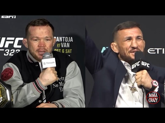 Petr Yan vs. Merab Dvalishvili 3 TRASH TALK Highlights UFC 333