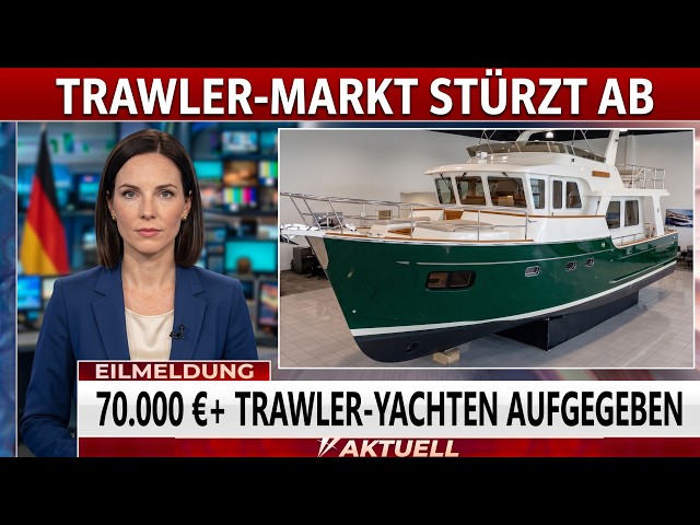 No One Can Afford New Trawler Yachts Anymore — The Collapse Has Begun!