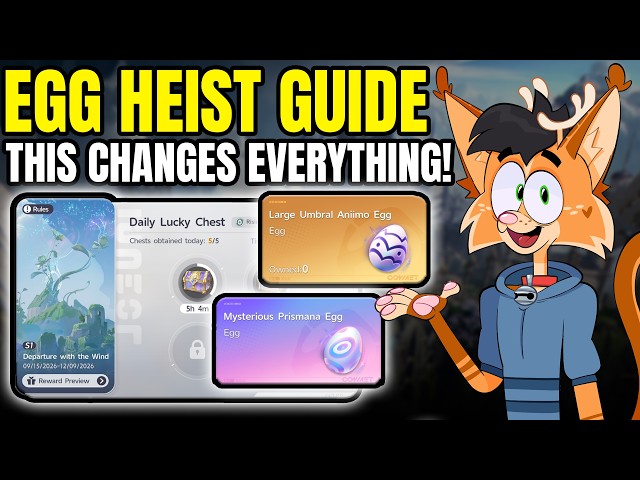 Quick Egg Heist Guide - Free Umbrals, Prismana & Infinite Retries | Aniimo