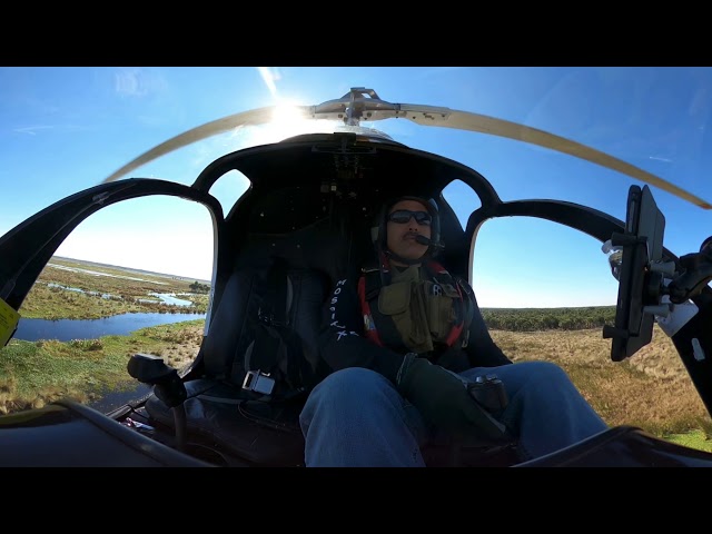 Rotorway Low Level Flying 8 Dec 2020