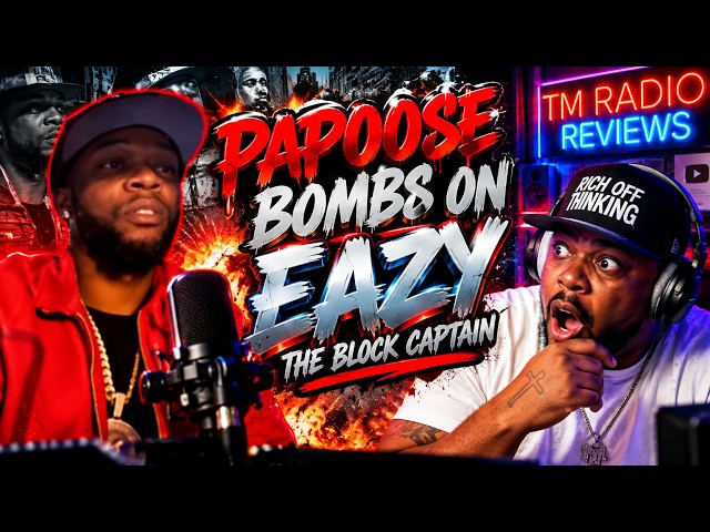 Papoose Bombs On Eazy The Block Captain With A Freestyle Diss From A Rolls Royce | Tm Radio #papoose
