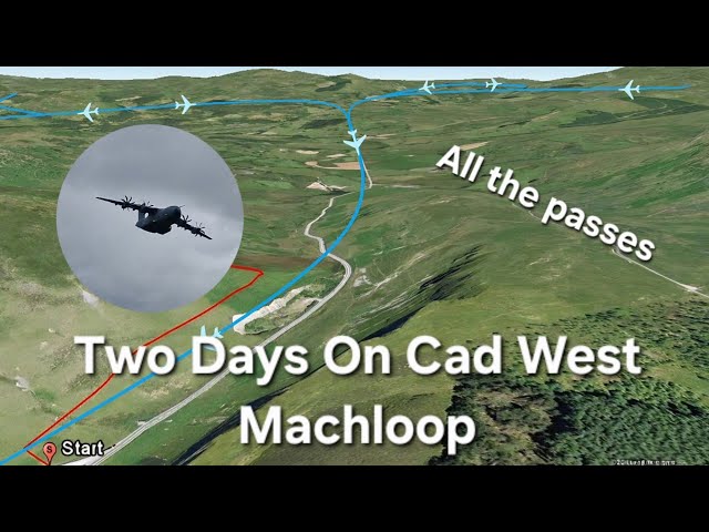 All the passes from last week on Cad West - Mach Loop