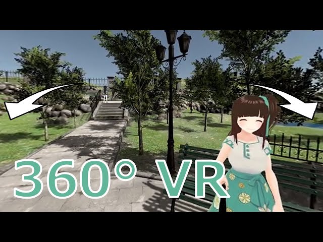 【360° VR】Virtual Summer, Winter and Snow【Vtuber】