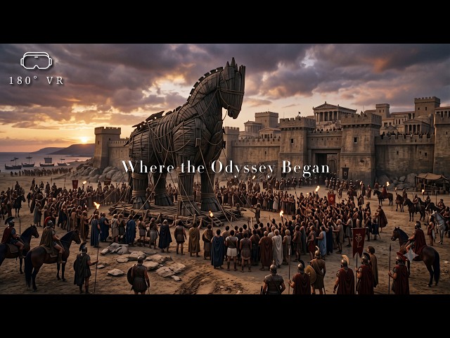 The Trojan Horse — Where the Odyssey Began | VR180 トロイの木馬