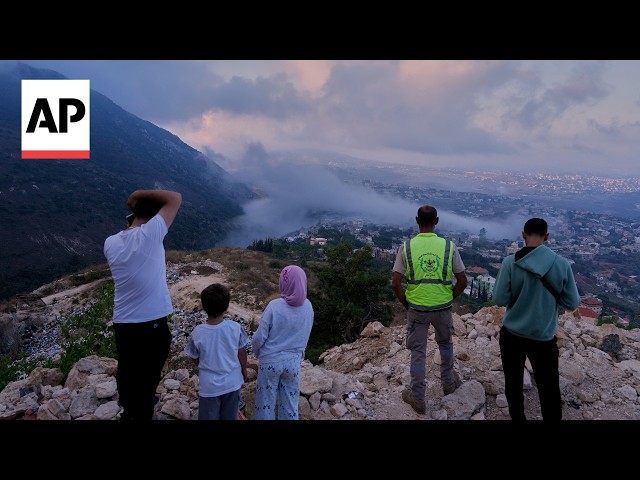At least 12 people killed in Israel airstrikes on a village in Lebanon