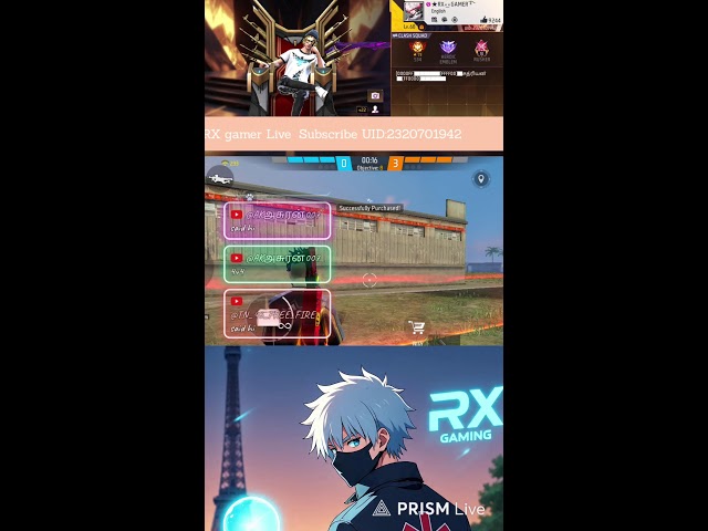 Live streaming of TN RX GAMING FF