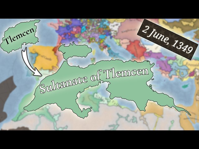 I United the MAGHREB in 12 YEARS as TLEMCEN in the 1.4 OPEN BETA for EU5!