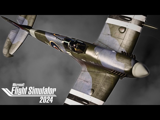 Microsoft Flight Simulator 2024 | Supermarine Spitfire Mk IX | Blasting Through Valleys