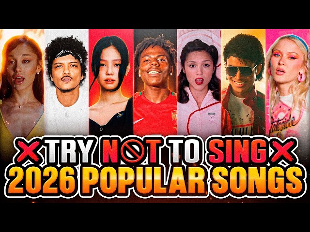 TRY NOT TO SING OR DANCE (TRENDING 2026 SONGS)