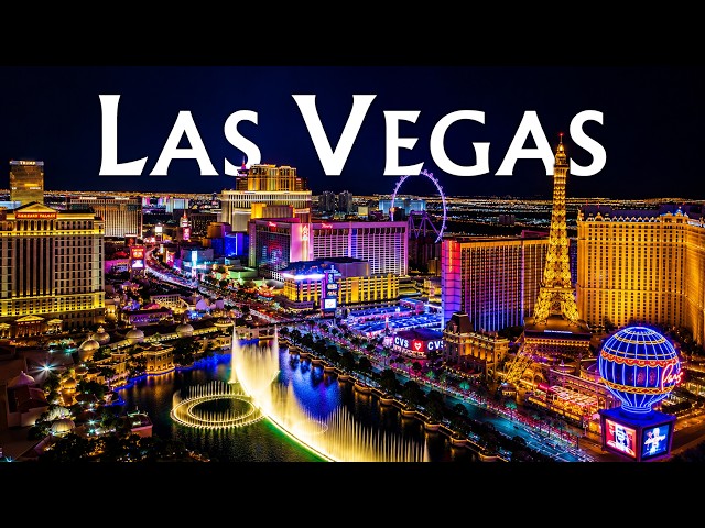 Las Vegas Night 8K| Neon Lights Forever HDR 60FPS ULTRA HD 4K Video | 16K QLED TV