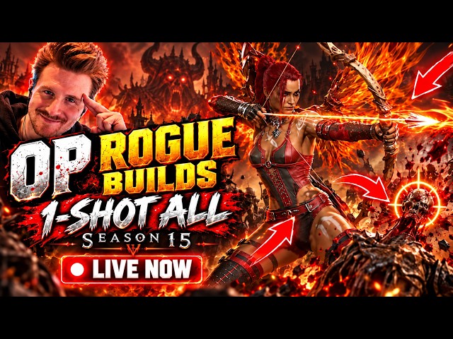 OP Rogue Builds 1-Shot All Dead Season 15 LIVE NOW