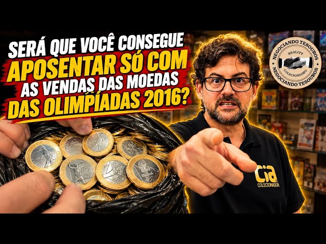 Magrão is negotiating for coins from the Rio 2016 Olympics! Will he buy them?