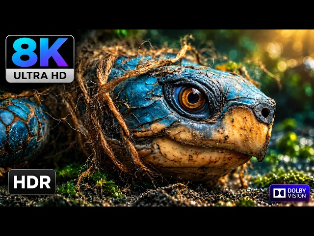 Wildlife & Nature in Stunning 8K HDR 🌿 | OLED TV Demo in 60FPS Ultra HD