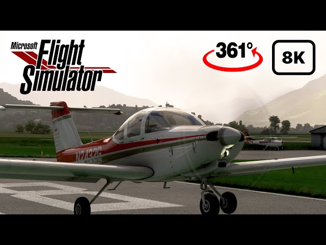 MSFS [8K|360°] - PA-38 Tomahawk: Take-off/Landing (Piper PA-38 by JustFlight)
