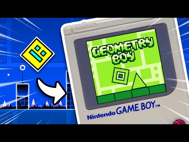 I Made Geometry Dash for the Gameboy