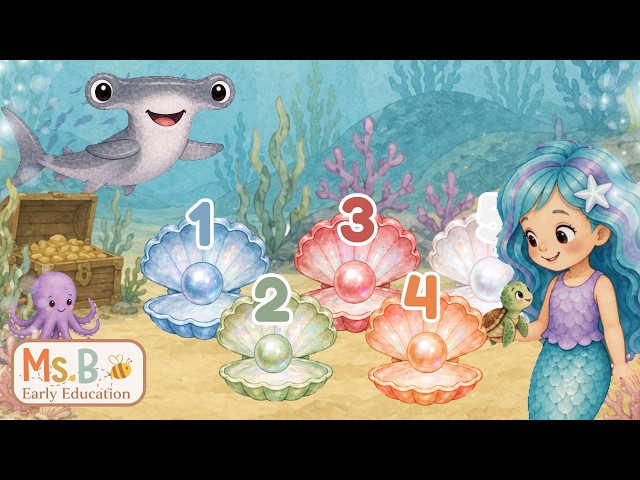🌈 Learn colors, shapes, counting, and ocean animals with Tiggy and Lumi! | Toddler and kid learning
