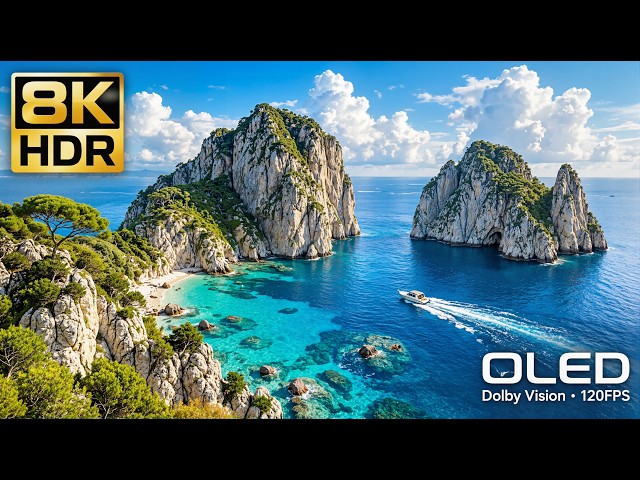 Earth’s Most Breathtaking Landscapes in Ultra Vivid Colors | 8K HDR OLED Test • Dolby Vision 120FPS