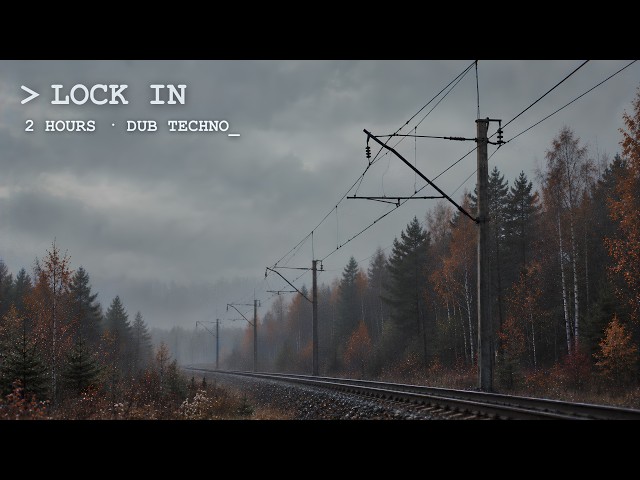 the line continues. | dub techno for deep work · 2 hours · no drops