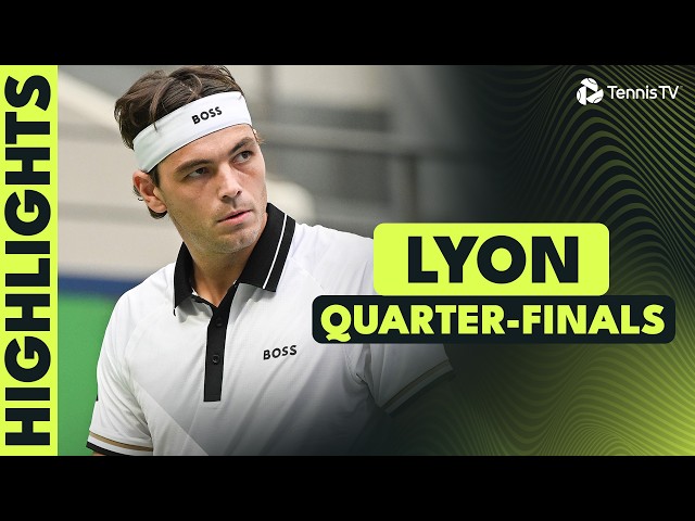 Musetti vs Van Assche Epic; Cobolli, Fritz & More Feature 👀 | Lyon 2026 Quarter-Final Highlights