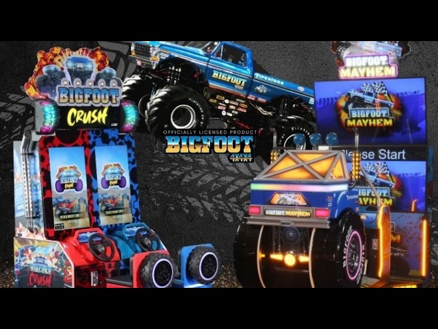 180VR Bigfoot mayhem arcade game Apple Vision Pro