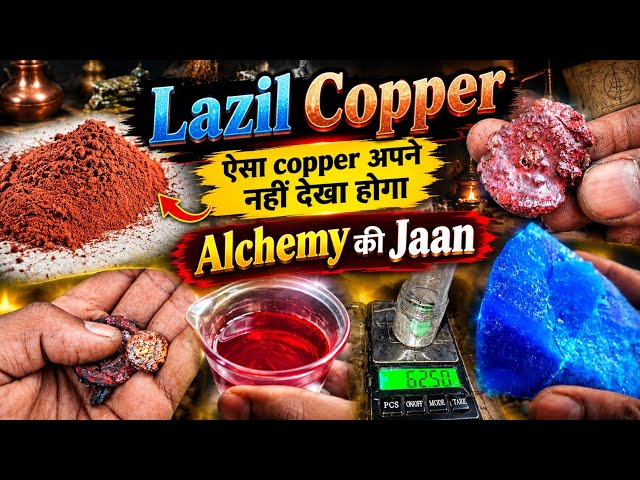 The Secret of Blue Copper! You Have Never Seen Copper Like This Before 🔥 | Alchemy Experiment