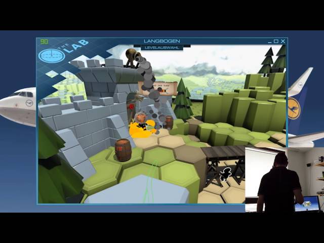 Playing with my HTC Vive (no commentary)