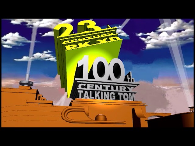 23rd Century PK XD Logo Becomes 100th Century Talking Tom Logo (LEF Style)