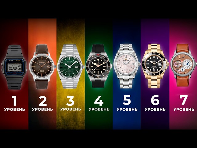 7 LEVELS OF WATCHES: From $50 to $31,000,000 | What's the Difference?
