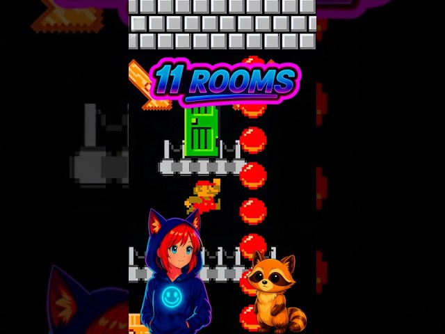 11部屋クリアできる？ 🧗 Can You Beat All 11 Rooms? | SMM2 Platformer