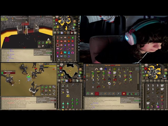 osrs pking and maxing