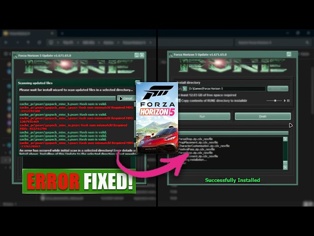 How To Fix Forza Horizon 5 Update Error (RUNE) | Initialization Error Solved Easy