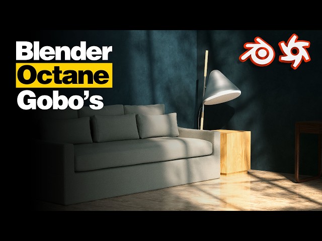 Stop Using Image Textures for Gobos (Blender Octane Setup)