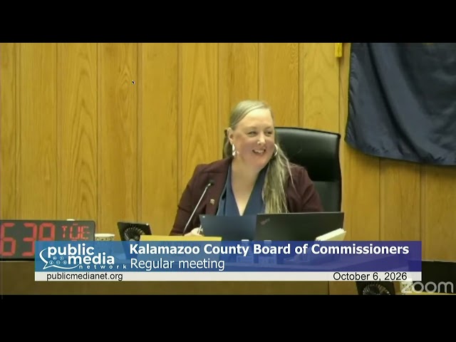 Kalamazoo County - Board of Commissioners - October 6, 2026 Meeting
