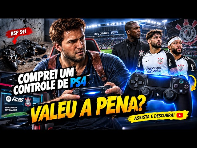 Comprei um Controle de PS4 para Jogar no PC! Valeu a Pena? 🎮