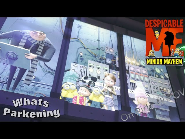 Despicable Me Minion Mayhem Full On Ride 4K POV