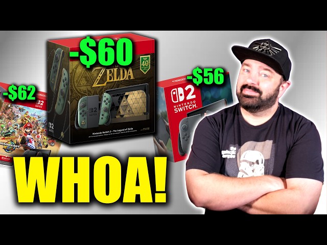 Get the Zelda 40th Switch 2 Special Edition + Other Models for Cheap!