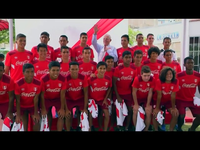 Visita a la selección peruana de fútbol Sub 17