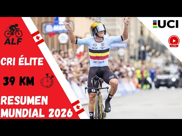 REMCO EVENEPOEL CHAMPION | REUSSER WINNER | 2026 ELITE TIME TRIAL WORLD CHAMPIONSHIP RECAP