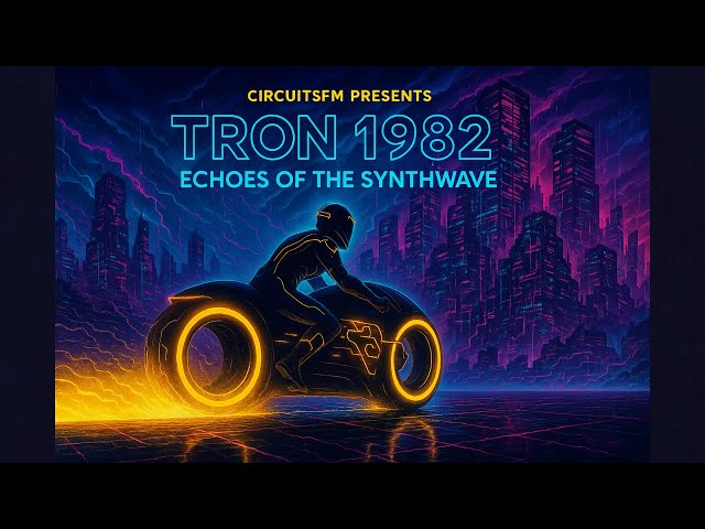 Tron 1982: Echoes of the Synthwave | The Neon Grid Uprising | Full Album