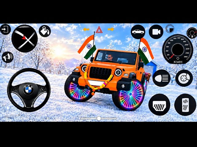 Modified Mahindra Thar Car Games: Indian Cars (Gadi Wala Game) - Car Games Android Gameplay 2026