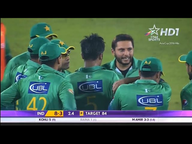 India vs Pakistan 2016 | Unforgettable Asia Cup Encounter