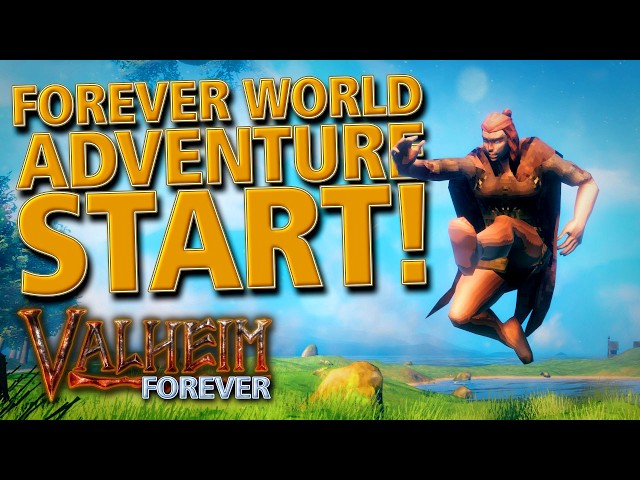 Starting My New Viking Life! | Valheim: Forever World | S1E1