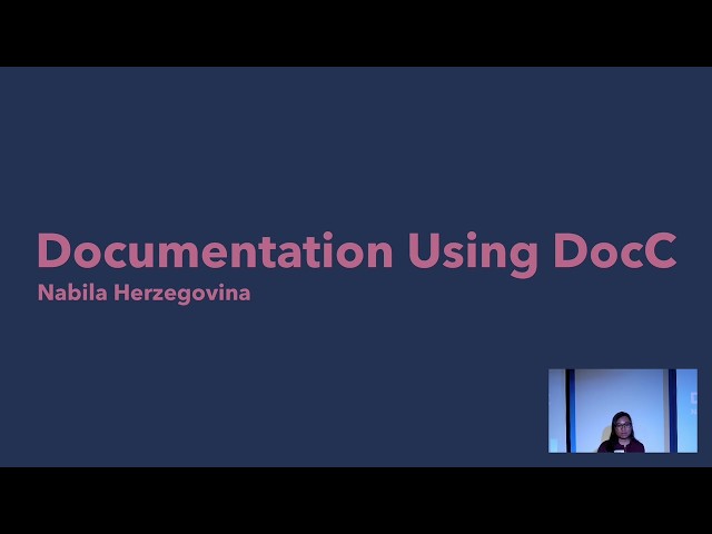 Nabila Herzegovina - Documentation using DocC