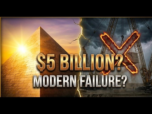 The Terrifying Math Behind Building the Great Pyramid Today