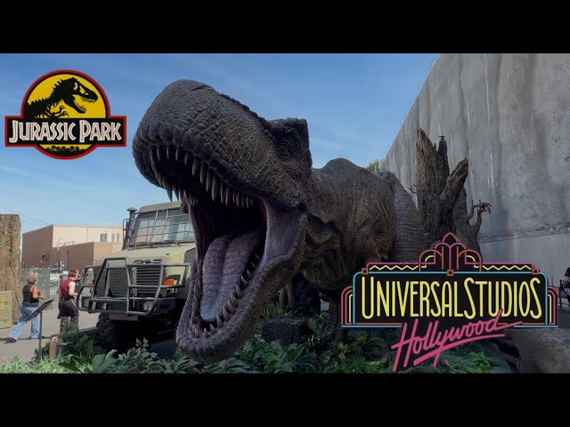 Jurassic World: A Journey Through the Eras FIRST LOOK at Universal Studios Hollywood | Rehearsal Day
