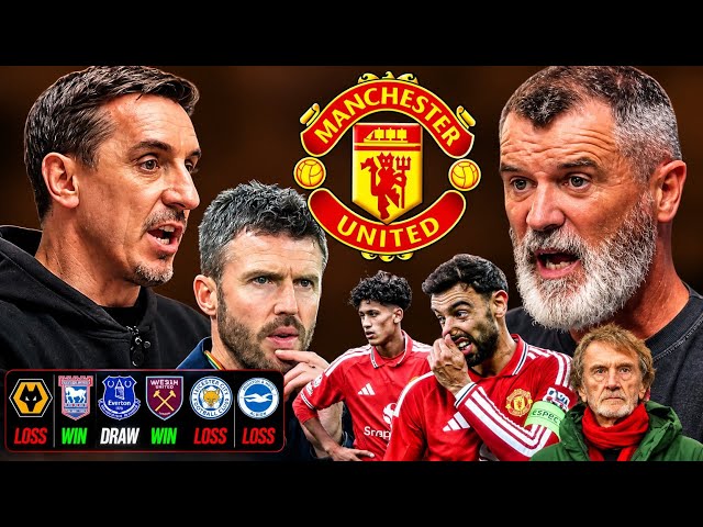 "IT'S CHAOTIC AT UNITED" Roy Keane, Gary Neville, Ian Wright Discuss Carrick And Man United🔥🔥