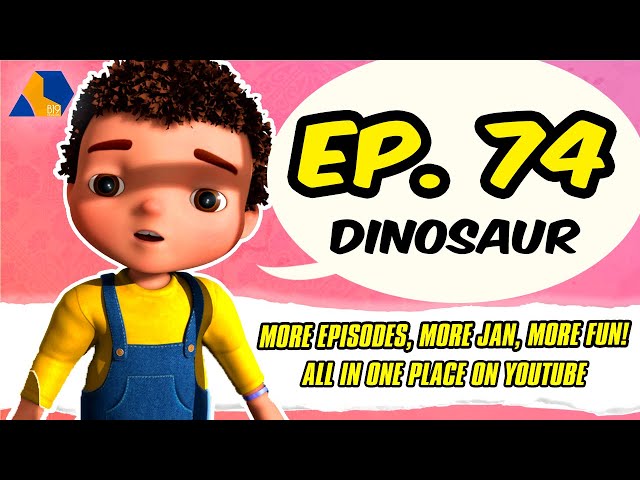 Jan Cartoon in Urdu || Dinosaur || Official Cartoon Remastered || S01 E74
