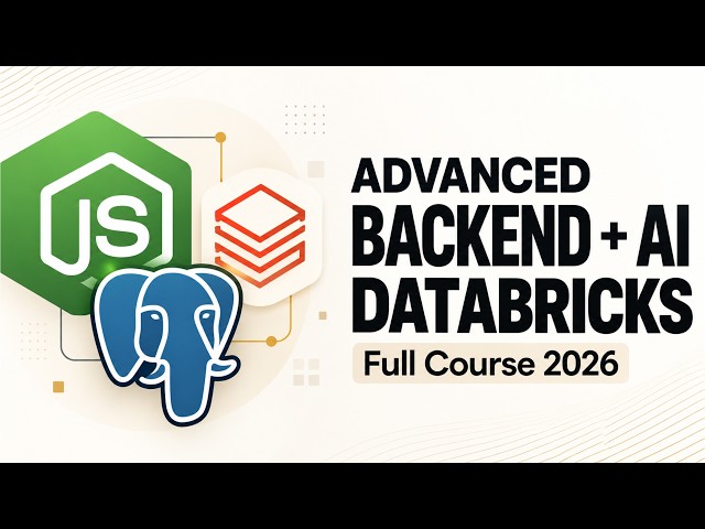 Build an Advanced Backend & AI Project for Your Resume | Node.js, Databricks, PostgreSQL