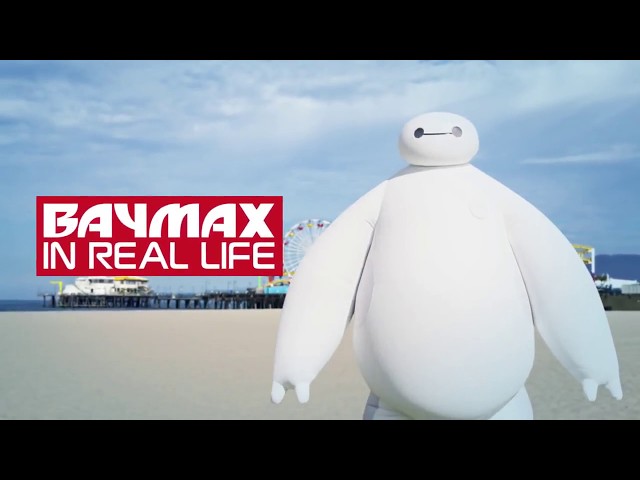 Baymax In real life.