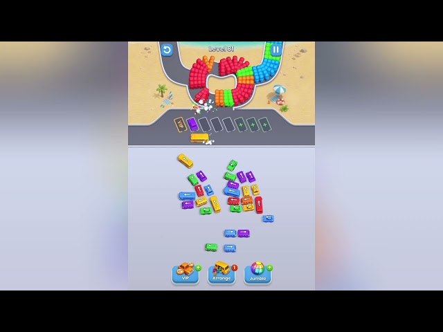 Bus Fever Party! Level 81 Walkthrough & Solution 